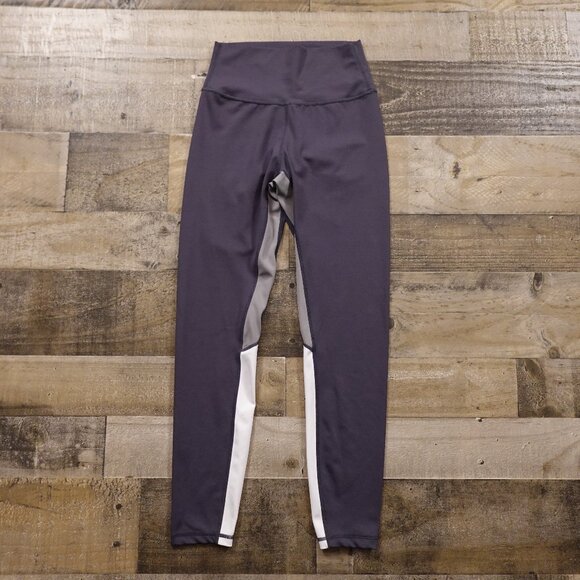 Allfenix high rise colorblock leggings women's extra small dark gray - Picture 1 of 12